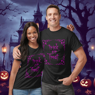 Poison Purple Trick or Treat  T-Shirt
