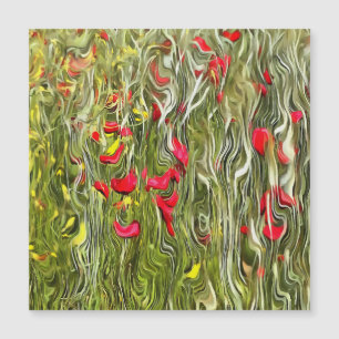 Poisoned Poppies Surrealistic Abstract Art