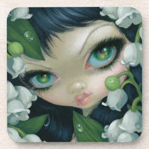 "Poisonous Beauties XI: Lily of the Valley" Coaste Coaster