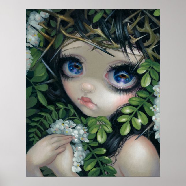Poisonous Beauties XII:  Black Locust Fairy PRINT (Front)