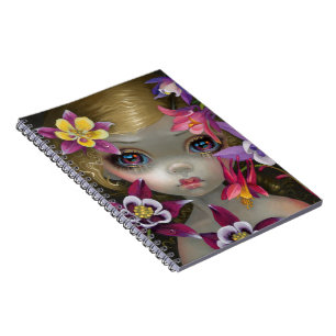 "Poisonous Beauties XIII: Columbine" Notebook