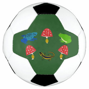 Poisonous Forest Halloween Soccer Ball