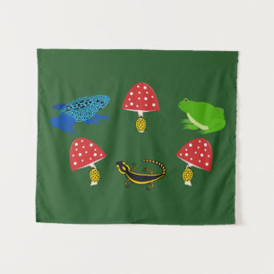 Poisonous Forest Halloween Tapestry