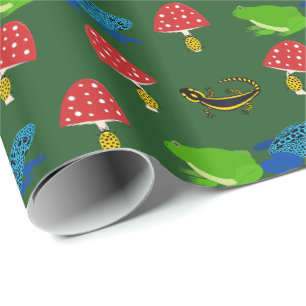 Poisonous Forest Halloween Wrapping Paper
