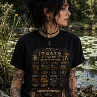 Poisonous Frogs and Toads Tri-Blend Shirt