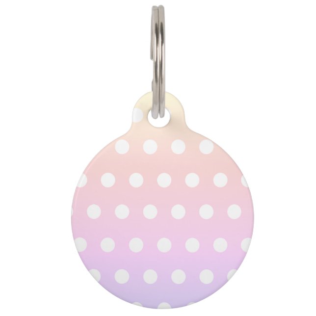 Poka Dots Pet Tag (Front)