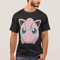 Pokémon Jigglypuff Cute Big Face Long Sleeve T-Sh