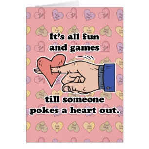 poke a heart out
