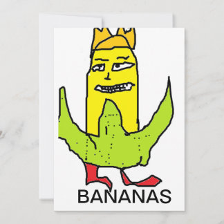 Poke Banana Invitation