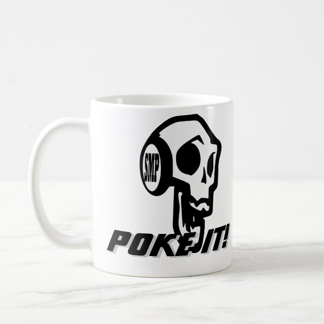 Poke It Coffee Mug (Left)