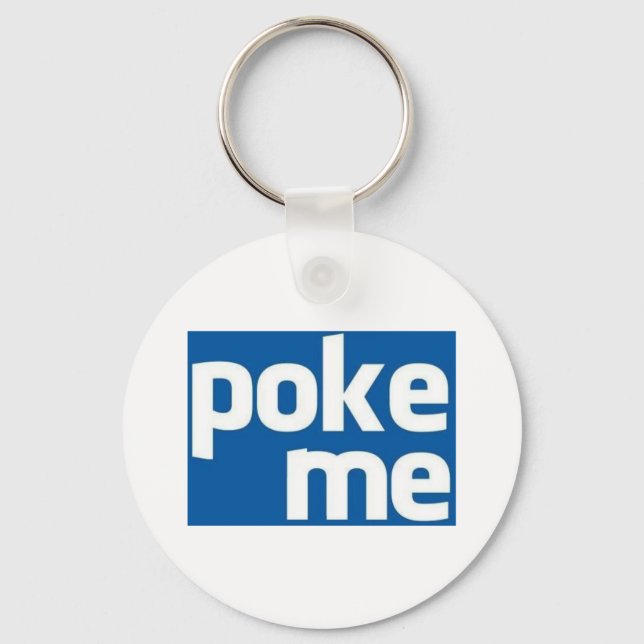 Poke Me Key Ring (Front)