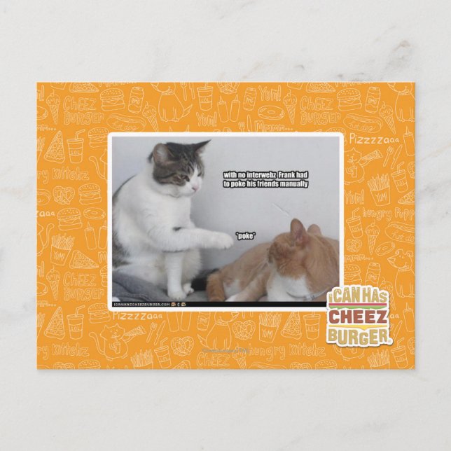 Poke. Postcard (Front)
