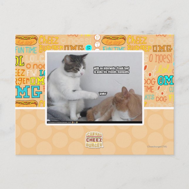 Poke. Postcard (Front)