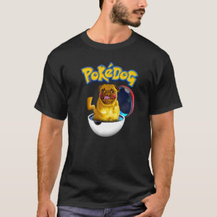 PokeDog Cute Pug Puppy for Christmas T-Shirt