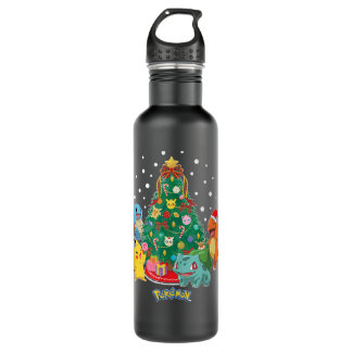 Pokémon Chrismas  Pokémon Chrismas ree  710 Ml Water Bottle