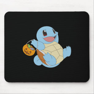 Pokémon Halloween Squirtle With His Trick Or Treat Mouse Pad