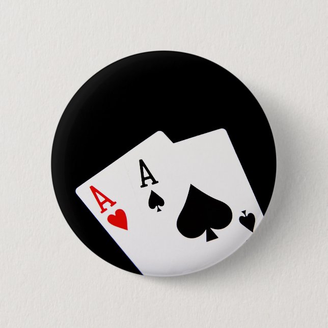 Poker Aces Button (Front)
