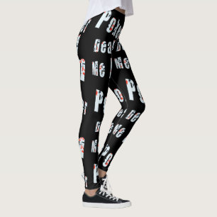 Poker Aces Deal Me In Logo, Ladies Leggings