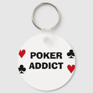 Poker Addict Key Ring
