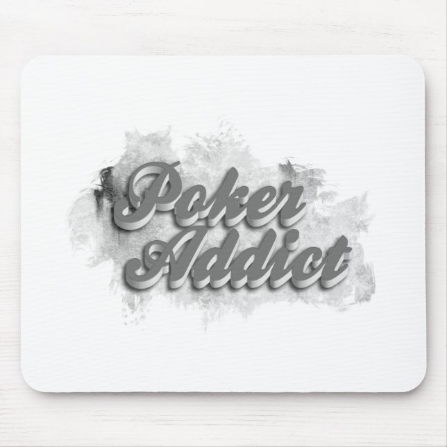 Poker addict mouse pad (Front)