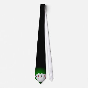 Poker Background Tie