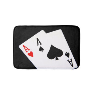 Poker Bath Mat