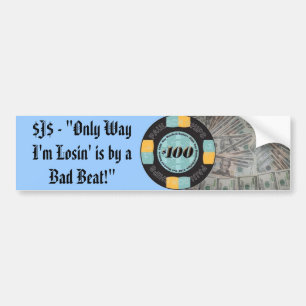 Poker Bumper Sticker