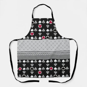 Poker Card Game  Apron