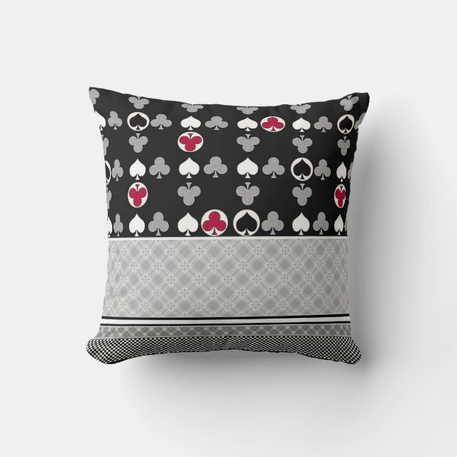 Poker Card Game Cushion (Front)