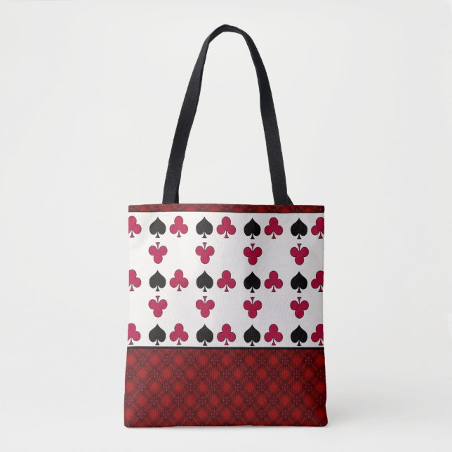 Poker Card Game  Tote Bag (Front)