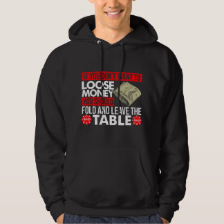 Poker Card Playing Pot Bluffing Player Gambler  Hoodie