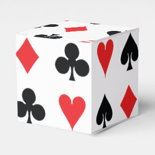 Poker Card Suits Favour Box