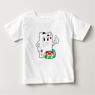 Poker card with Poker chips Baby T-Shirt