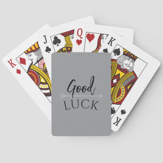 Poker Cards Good Luck (Back)