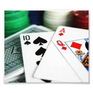 Poker Cards Photo Print