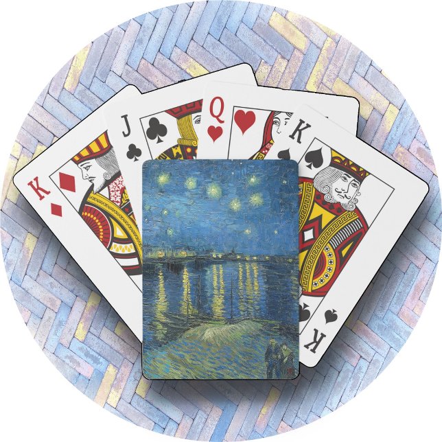 POKER CARDS "Starry Night Over the Rhone -van Gogh (Creator Uploaded)