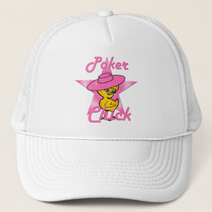 Poker Chick #8 Trucker Hat