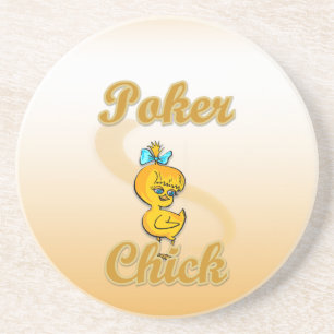Poker Chick Coaster
