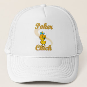 Poker Chick Trucker Hat
