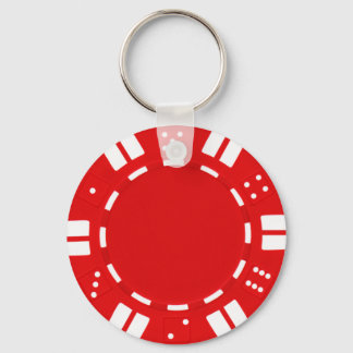 poker chip key chain