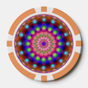 Poker Chip Mandala