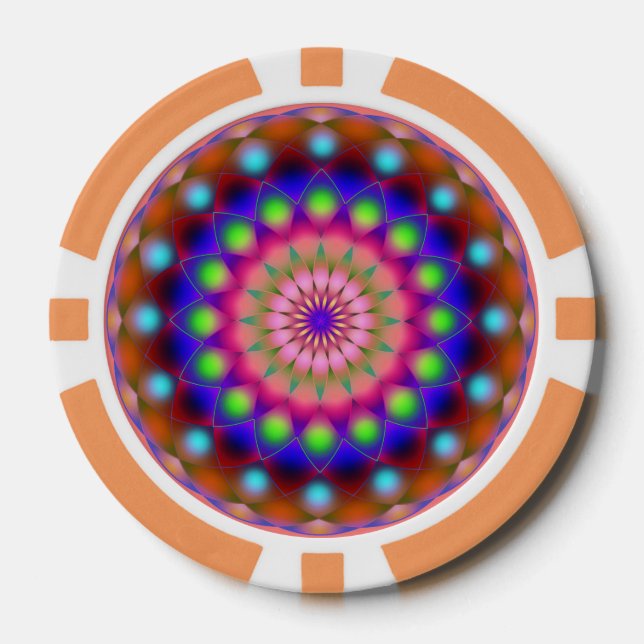 Poker Chip Mandala (Front)