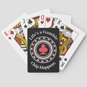 Poker Chip Playing Cards