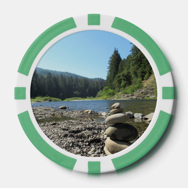 Poker Chip Richardson Grove Stacked Stones (Front)