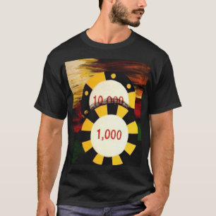 Poker Chips Art Decor T-shirt
