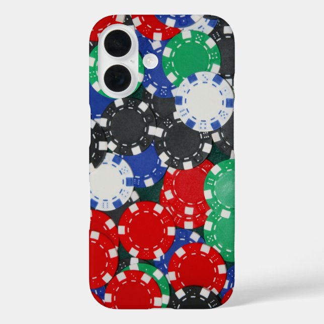 poker chips Case-Mate iPhone case (Back)