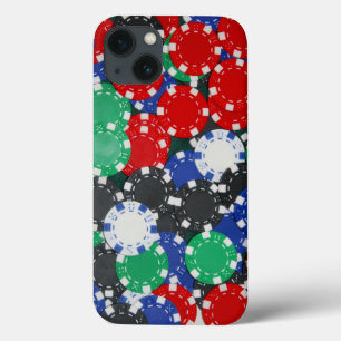 poker chips iPhone 13 case