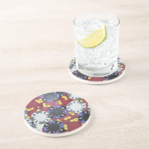 Poker Chips Coaster