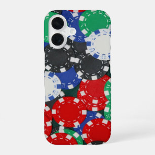 poker chips iPhone 16 case