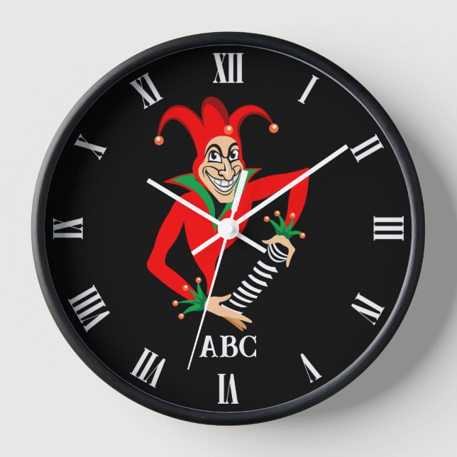 Poker Clock - Customisable - Poker Joker (Front)